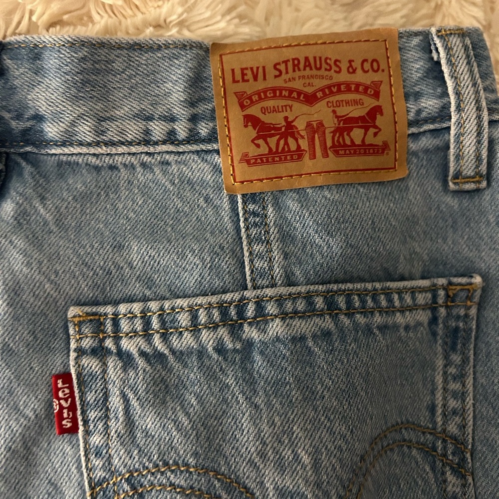 Levi's Light Blue Denim skirt